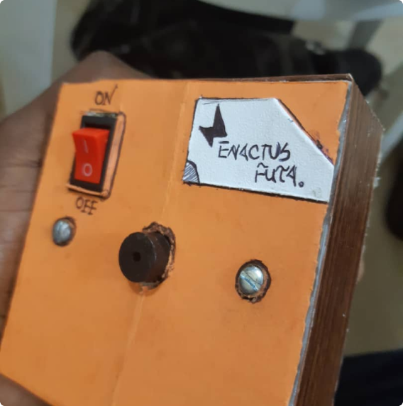 Image of a Mosquito Repellant built by the enactus futa team